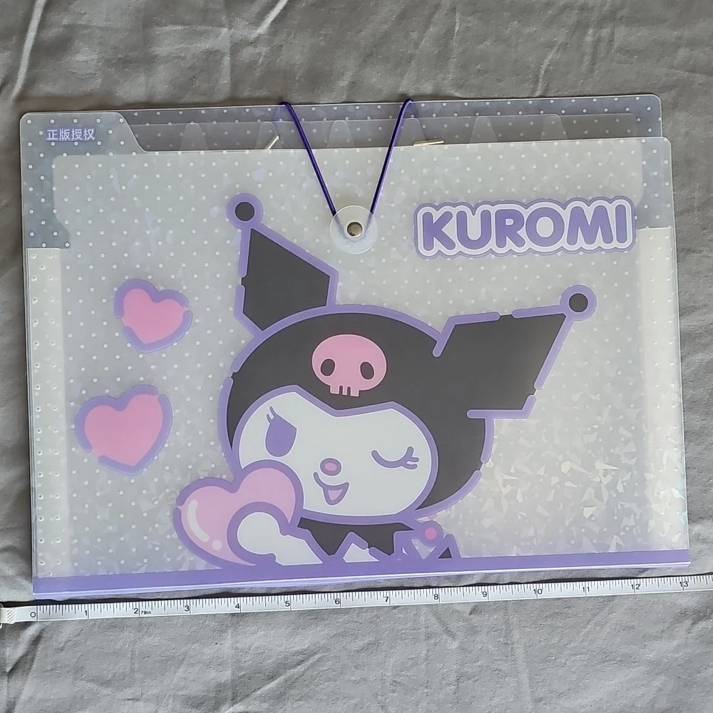 Kuromi Accordion File Folder - Picture 3 of 7